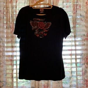 Harley Davidson black T-shirt. 2x
